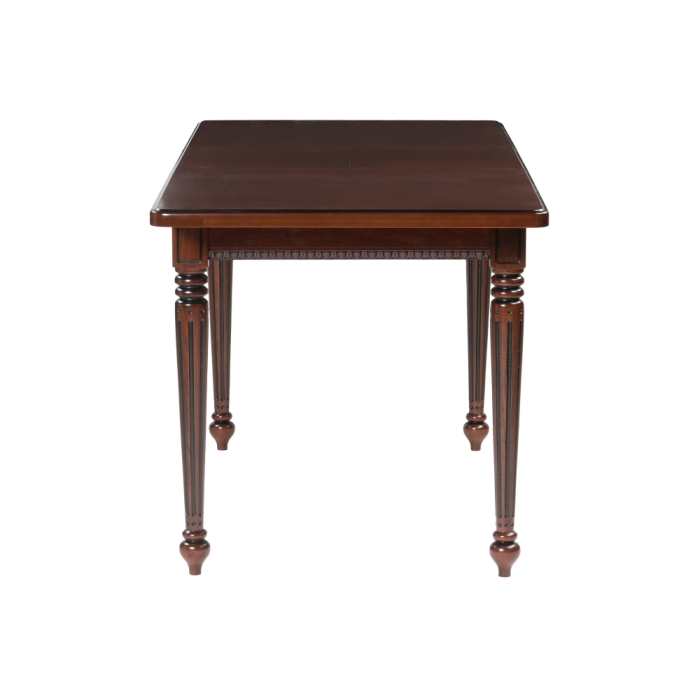 Деревянный стол Леджер 130(170)х75х77 патина / вишня