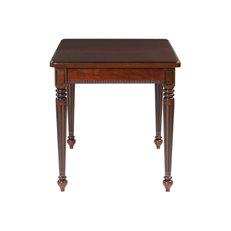 Деревянный стол Леджер 130(170)х75х77 патина / вишня