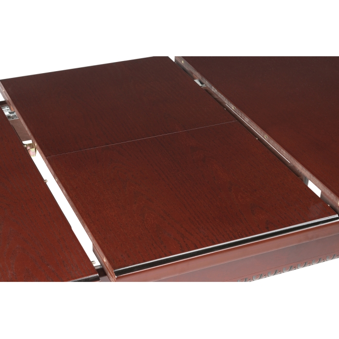 Деревянный стол Леджер 130(170)х75х77 патина / вишня