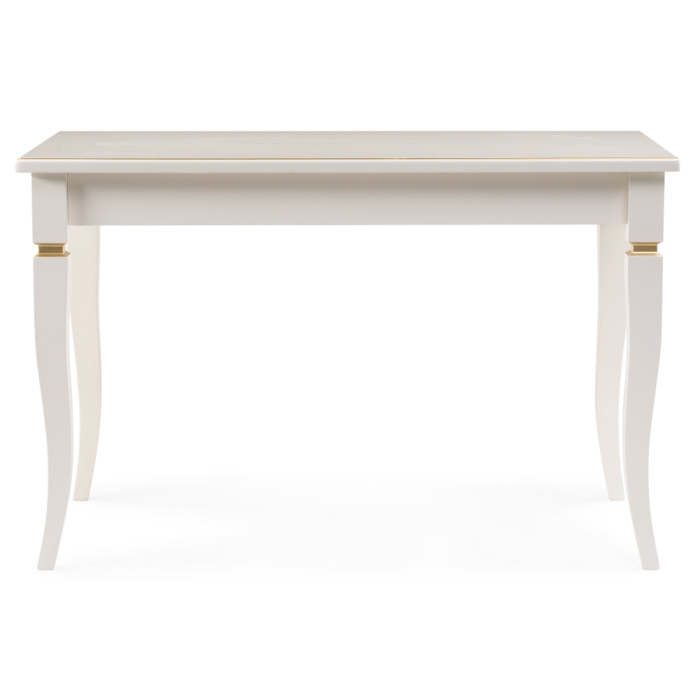 Стол деревянный Лорентайн слоновая кость / золото