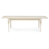 Деревянный стол Маранта 180(240)х105х78 слоновая кость