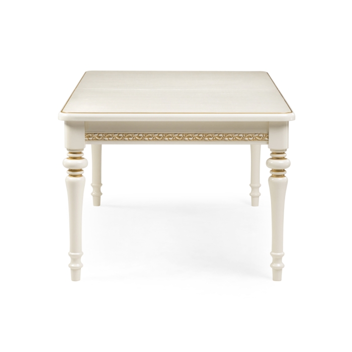 Деревянный стол Маранта 180(240)х105х78 слоновая кость