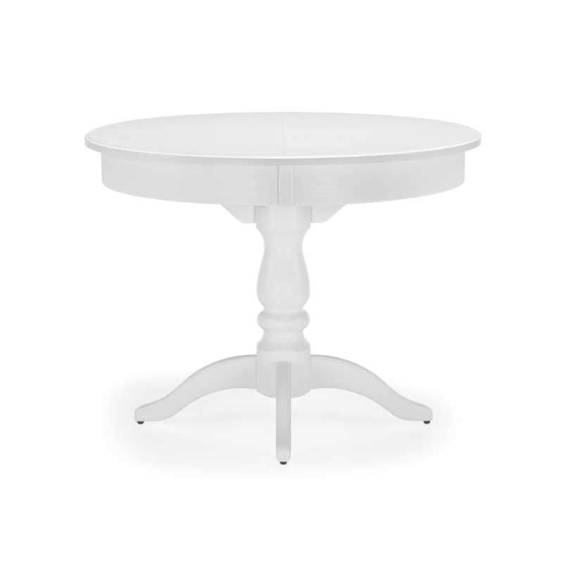 Деревянный стол Орден 100(140)х100х76 белый