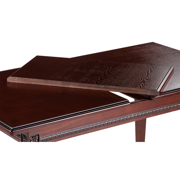 Деревянный стол Паветти 140(184)х85х77 вишня / патина