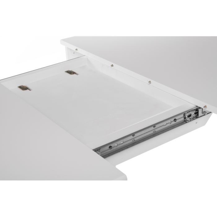 Деревянный стол Павия 90(120)х90х80 белый