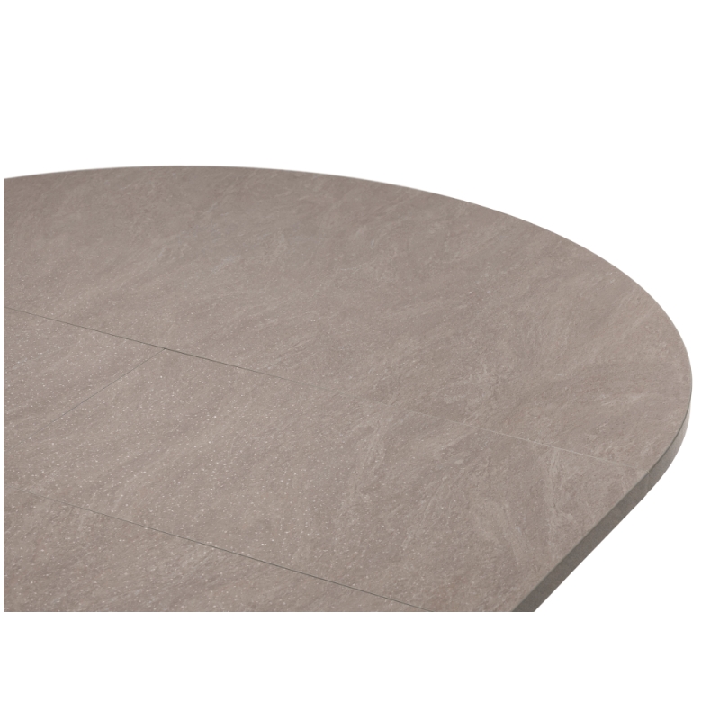 Деревянный стол Регна 100(130)х100х75 черный / бежевый