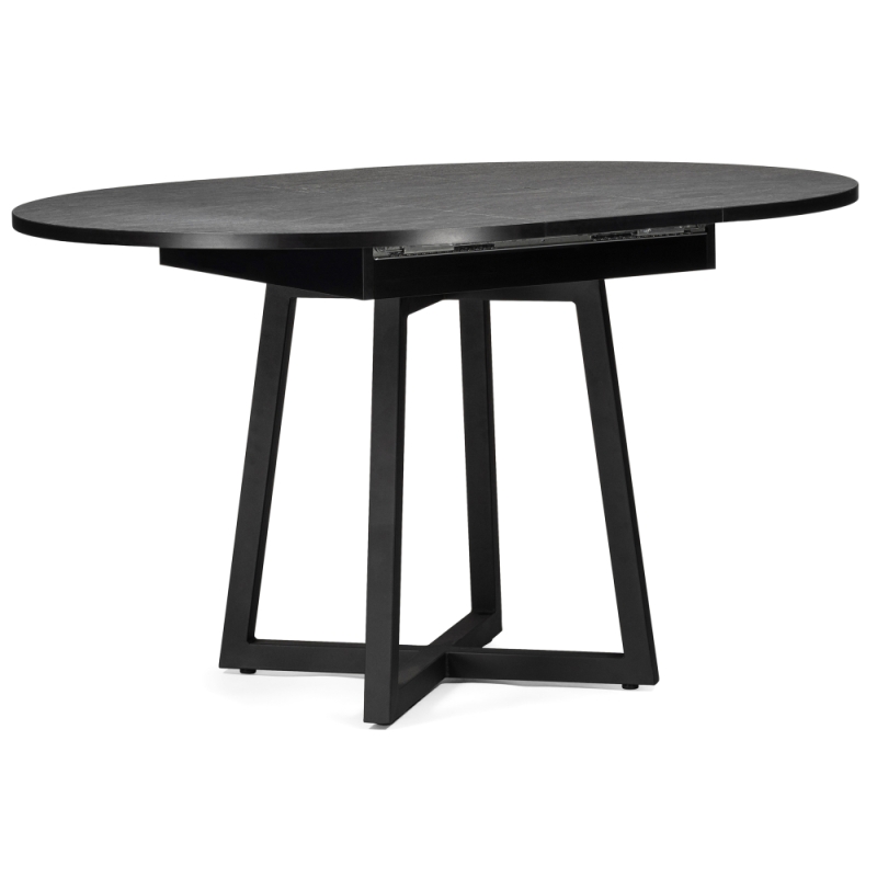 Деревянный стол Регна 100(130)х100х75 черный