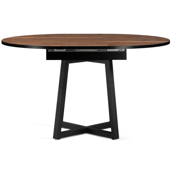 Деревянный стол Регна 100(130)х100х75 дерево / черный