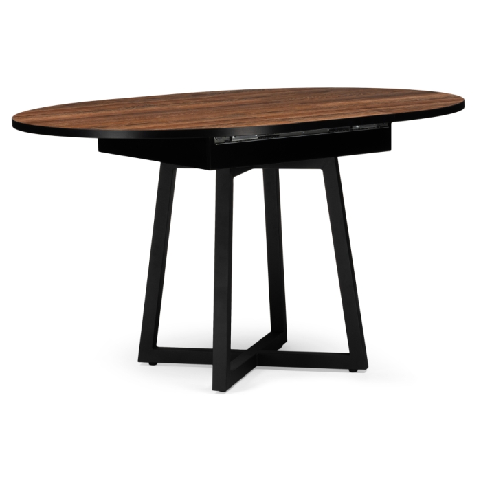 Деревянный стол Регна 100(130)х100х75 дерево / черный