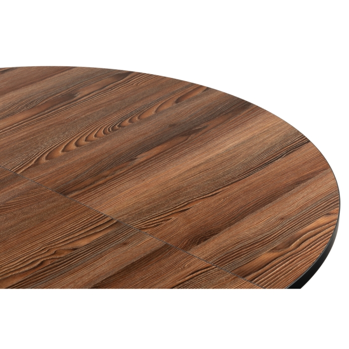 Деревянный стол Регна 100(130)х100х75 дерево / черный