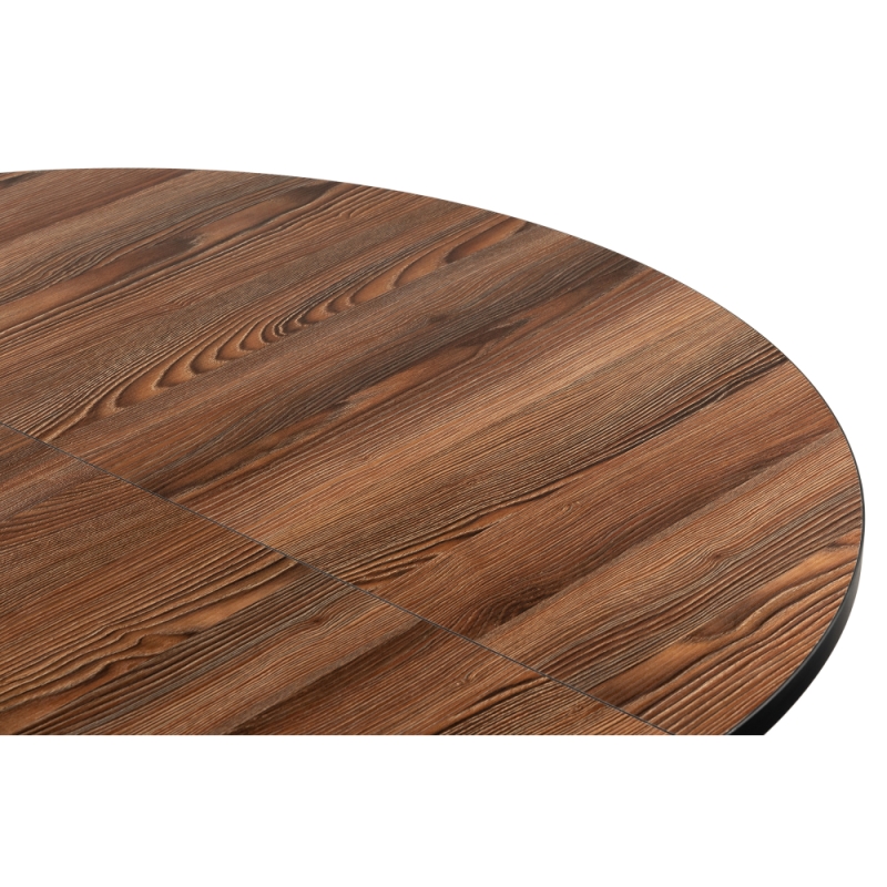 Деревянный стол Регна 100(130)х100х75 дерево / черный