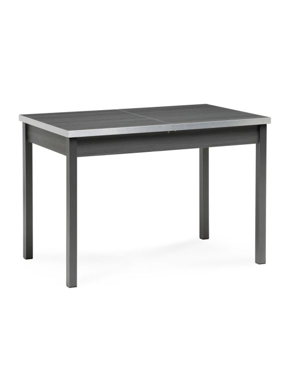 Стол Аделиция 110(140)х68х77 файн-лайн / графит