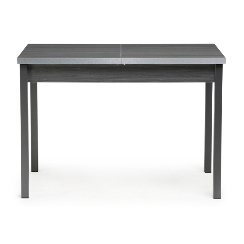 Стол Аделиция 110(140)х68х77 файн-лайн / графит
