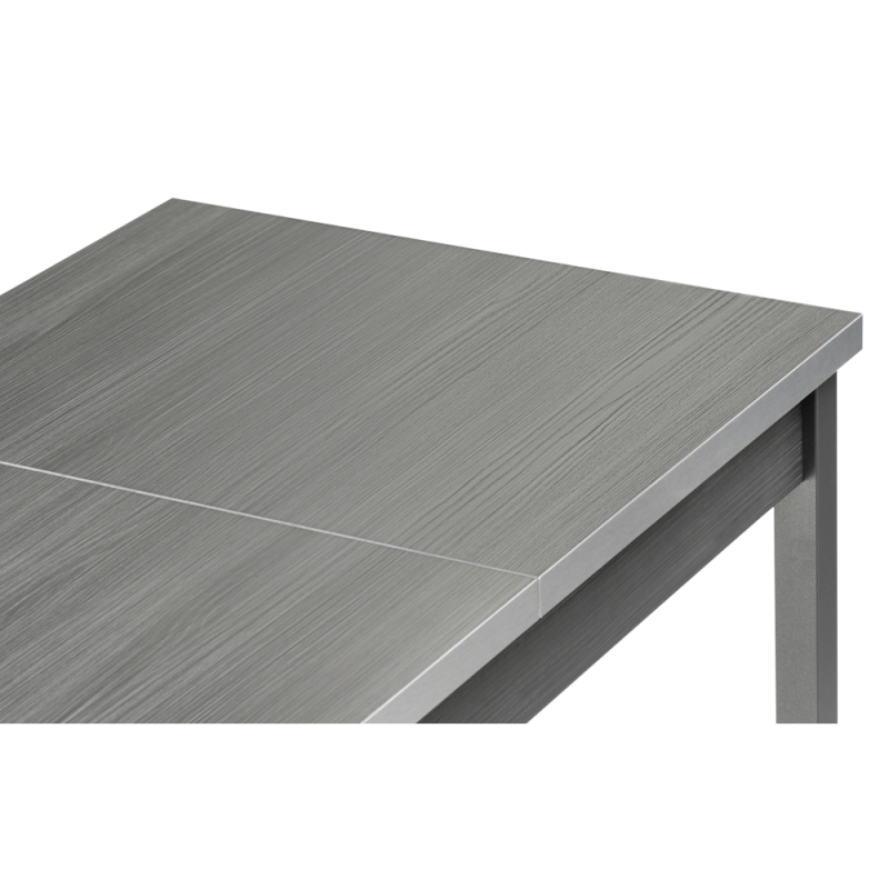 Стол Аделиция 110(140)х68х77 файн-лайн / графит