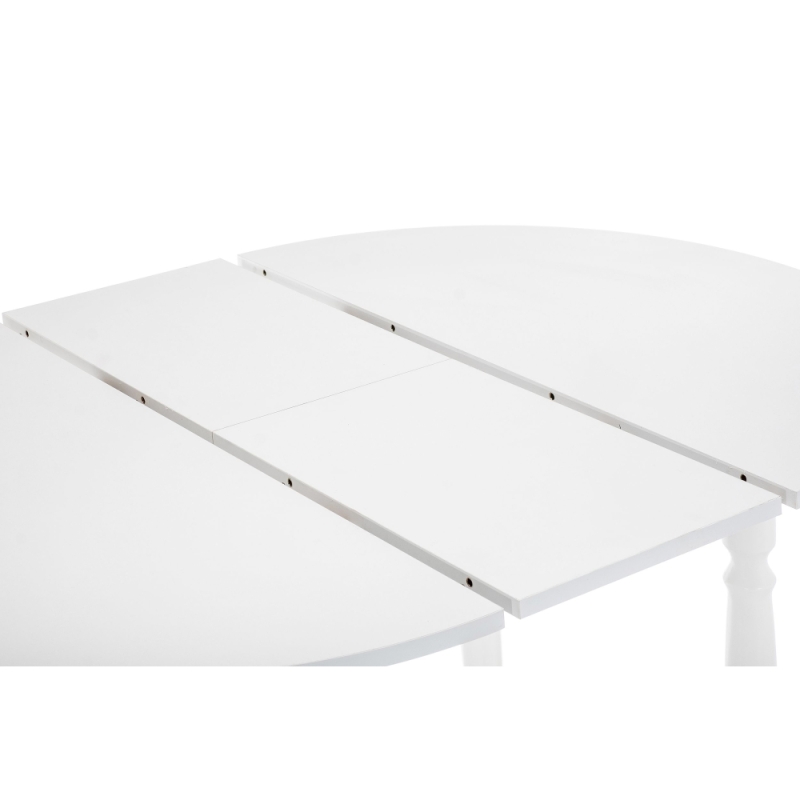 Стол Аттер 90(120)х90х73 белый