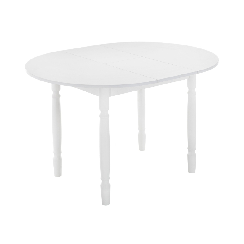 Стол Аттер 90(120)х90х73 белый