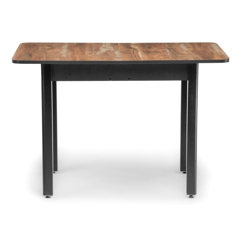 Стол Баи 110(139)х69х74 дуб юкон / черный