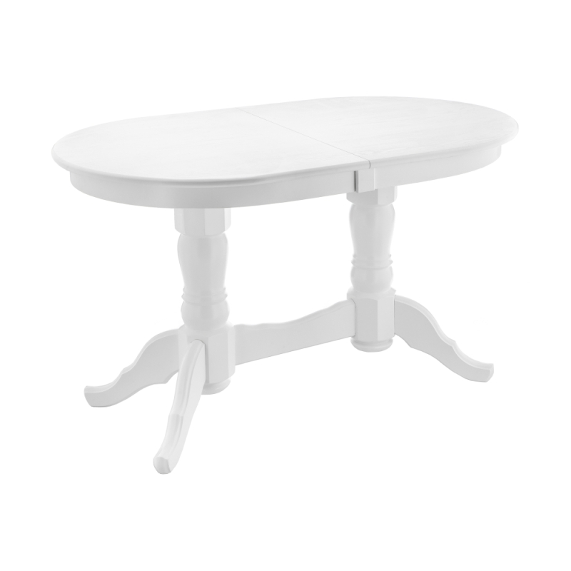 Стол Деон 130(165)х80х79 белый