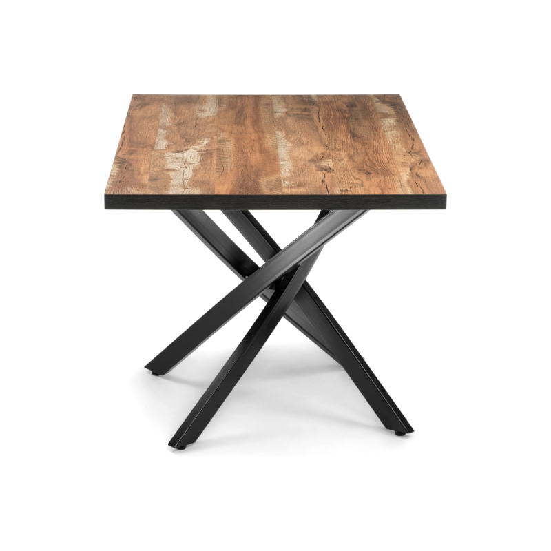 Стол Дэй 110х70х67 дуб юкон / черный