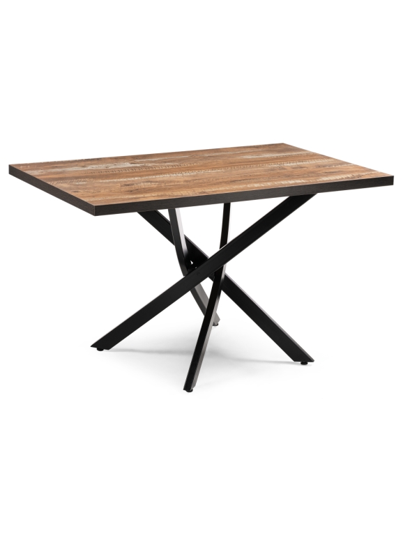 Стол Дэй 110х70х67 дуб юкон / черный