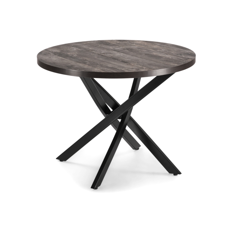 Стол Дэй круглый 2047 89х67 / черный