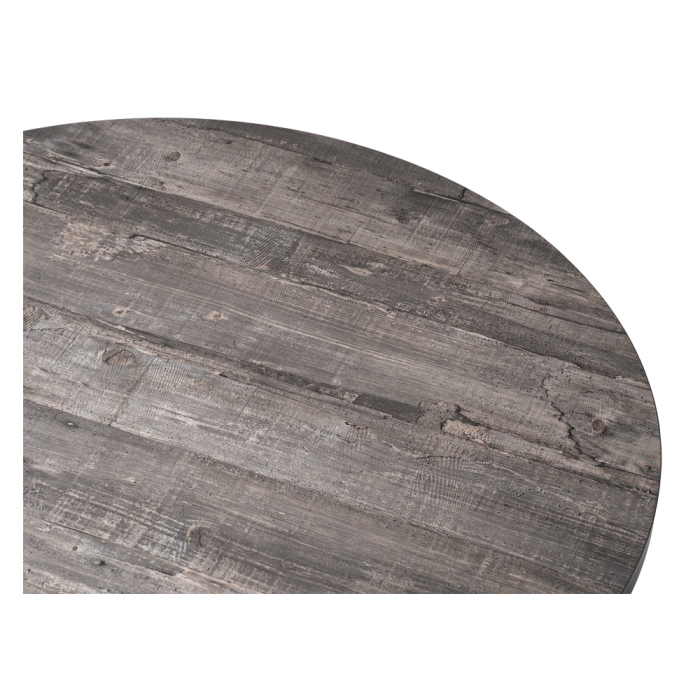 Стол Дэй круглый 2047 89х67 / черный