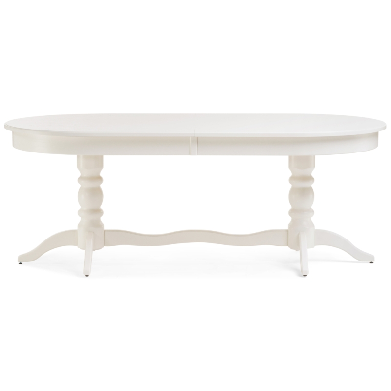 Стол Дейвер 200(260)х100х76 молочный