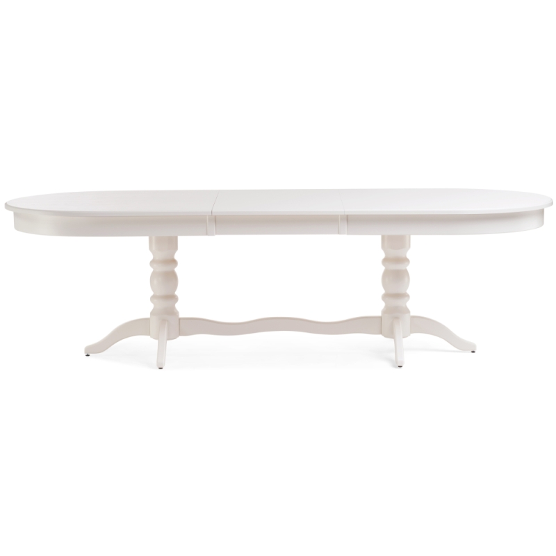 Стол Дейвер 200(260)х100х76 молочный