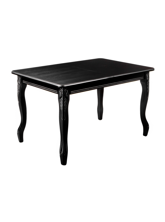 Стол Каллисто 130(180)х84х78 патина серебро