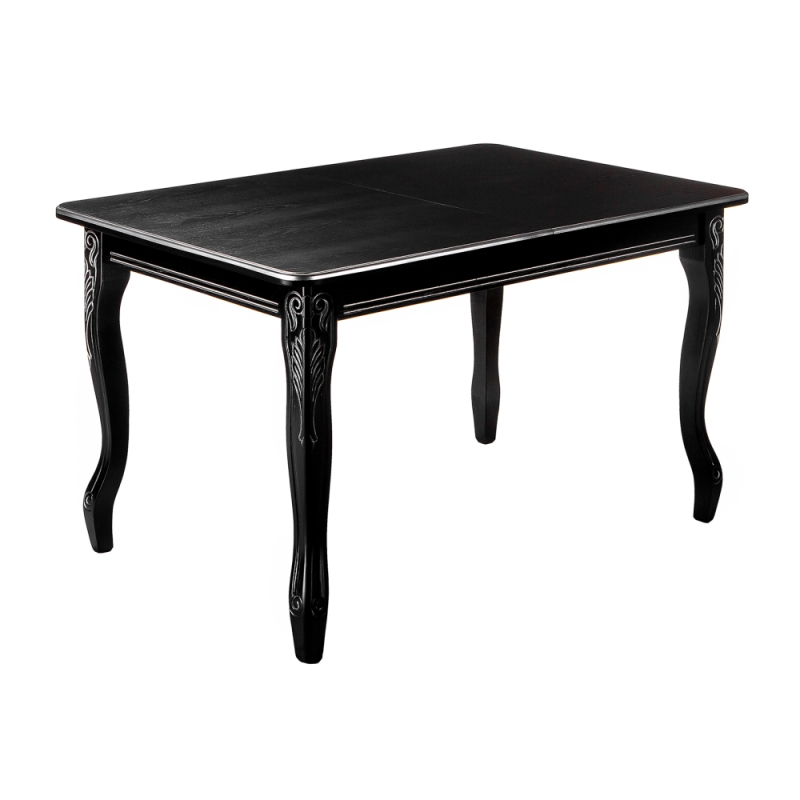 Стол Каллисто 130(180)х84х78 патина серебро