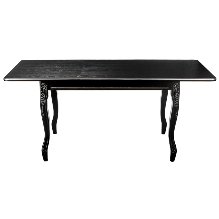 Стол Каллисто 130(180)х84х78 патина серебро