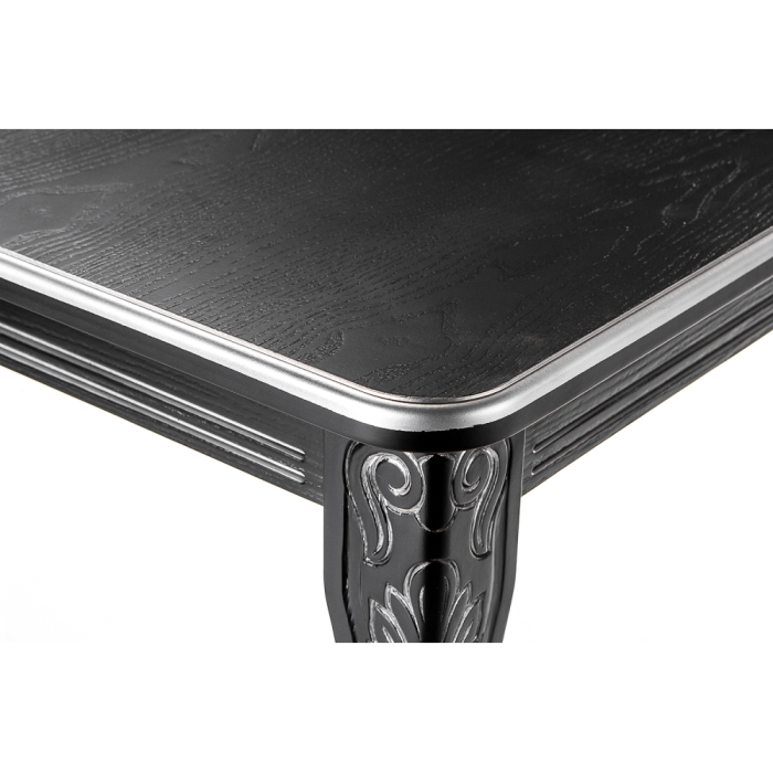 Стол Каллисто 130(180)х84х78 патина серебро