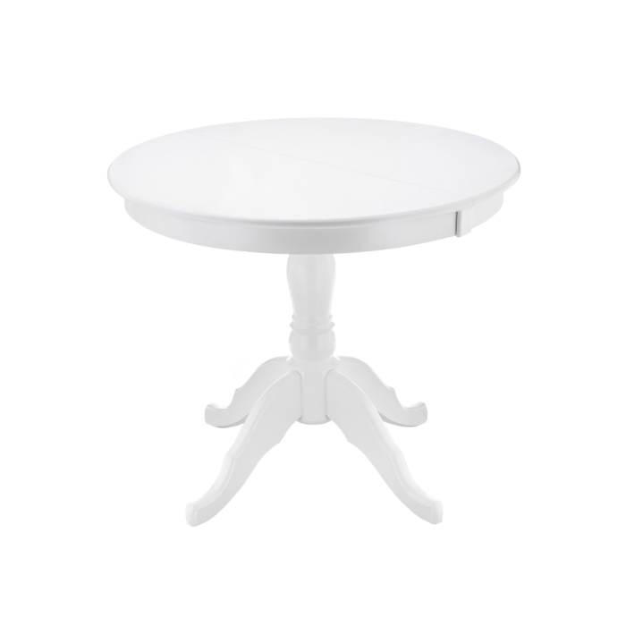 Стол Лосон 92(120)х92х78 белый