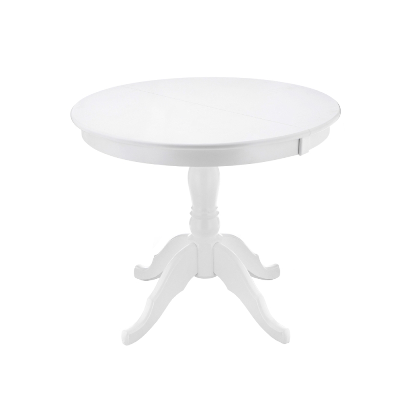 Стол Лосон 92(120)х92х78 белый