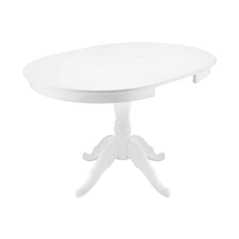 Стол Лосон 92(120)х92х78 белый