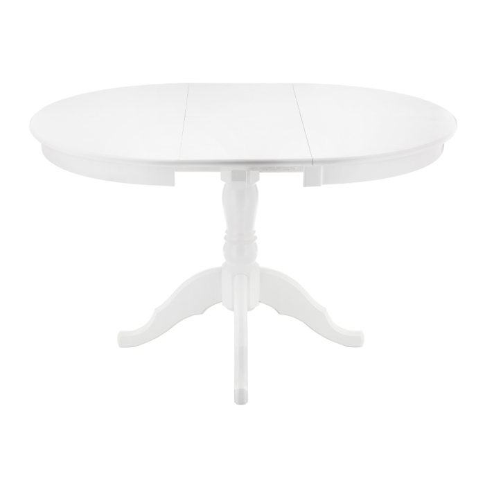 Стол Лосон 92(120)х92х78 белый