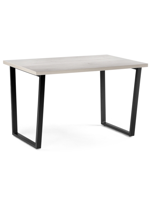 Стол Лота Лофт 120х74х75 25 мм юта / матовый черный