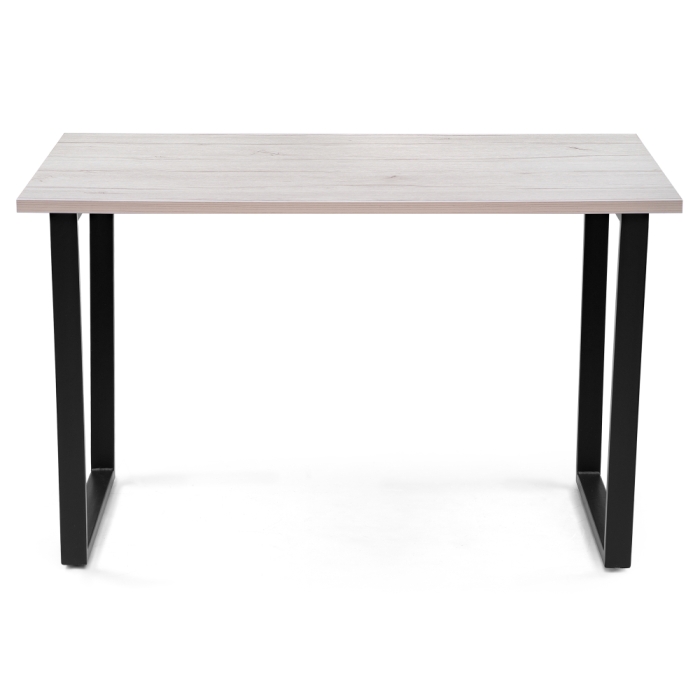 Стол Лота Лофт 120х74х75 25 мм юта / матовый черный