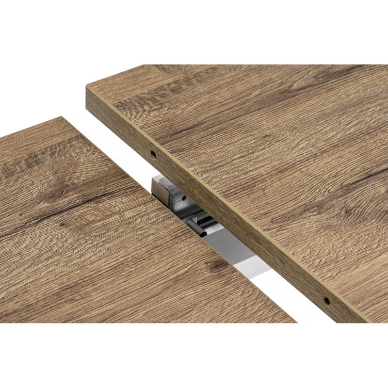 Стол Макта 140(170)х85х73 дуб велингтон / черный матовый