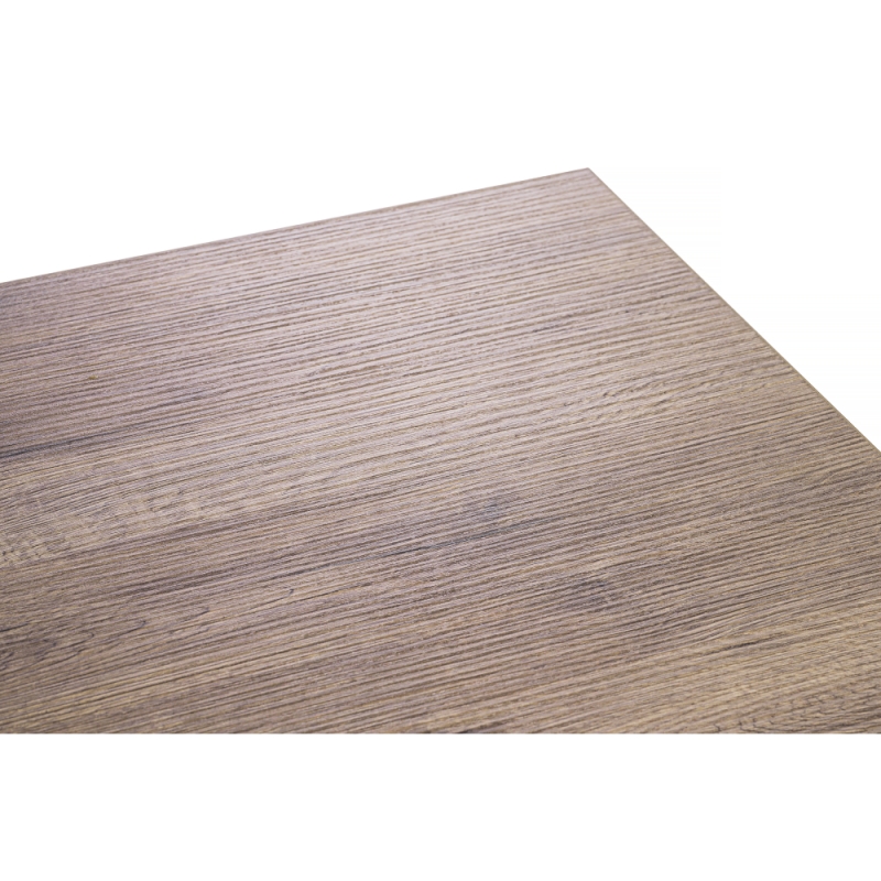 Стол Макта 140(170)х85х73 дуб велингтон / черный матовый