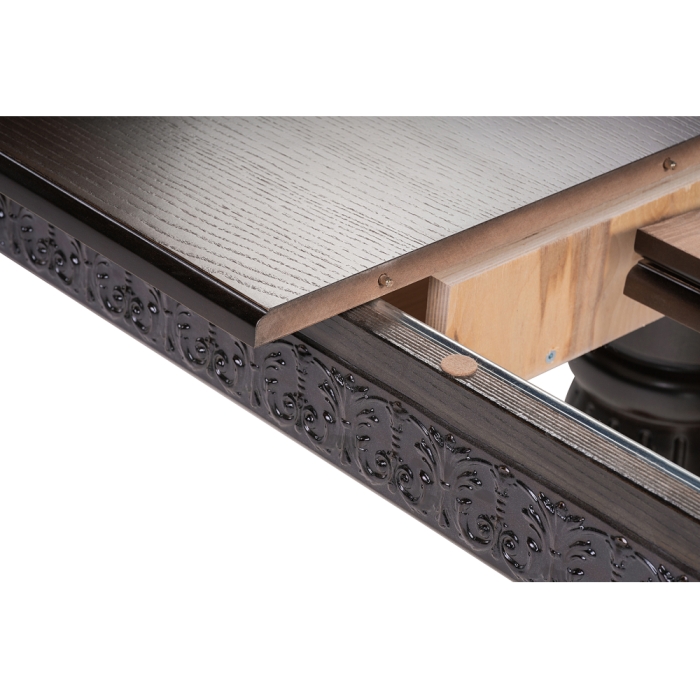 Деревянный стол Морнит 220(320)х110 орех темный / орех