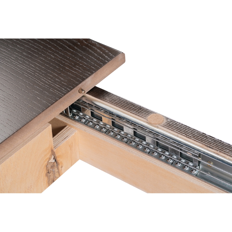 Деревянный стол Морнит 220(320)х110 орех темный / орех