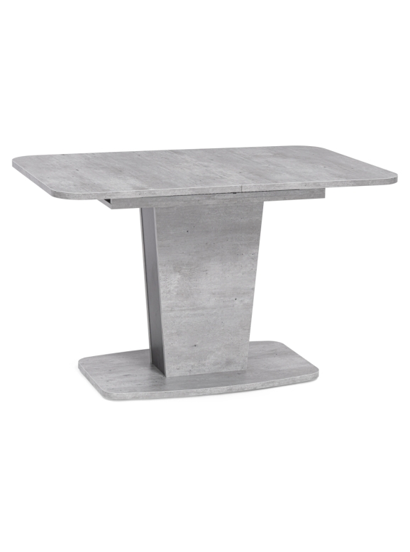 Стол на тумбе Токио-28 120(152)х75х76 метрополитан грей / антрацит