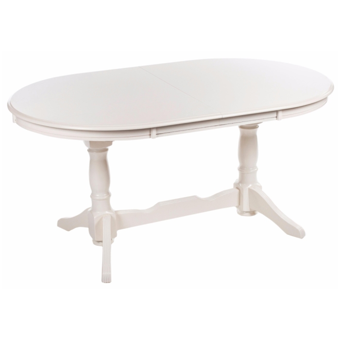 Стол раскладной Europa 160(276)х100х75 молочный