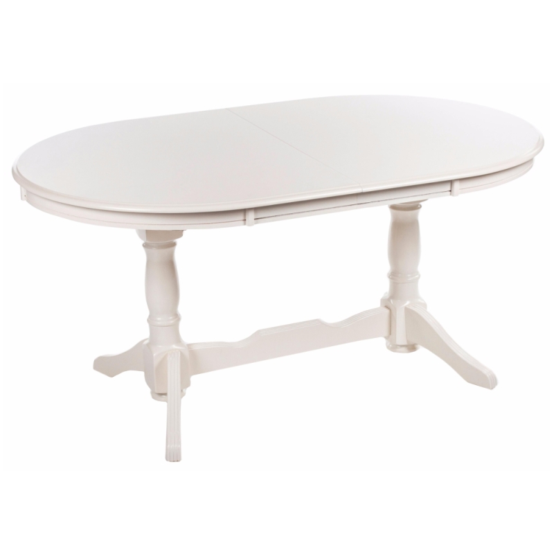 Стол раскладной Europa 160(276)х100х75 молочный