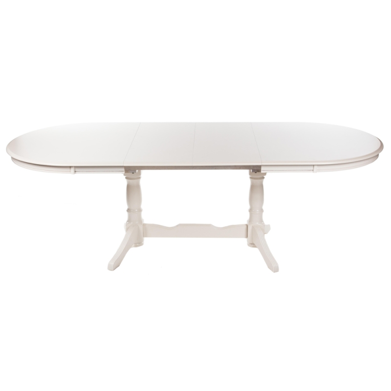 Стол раскладной Europa 160(276)х100х75 молочный