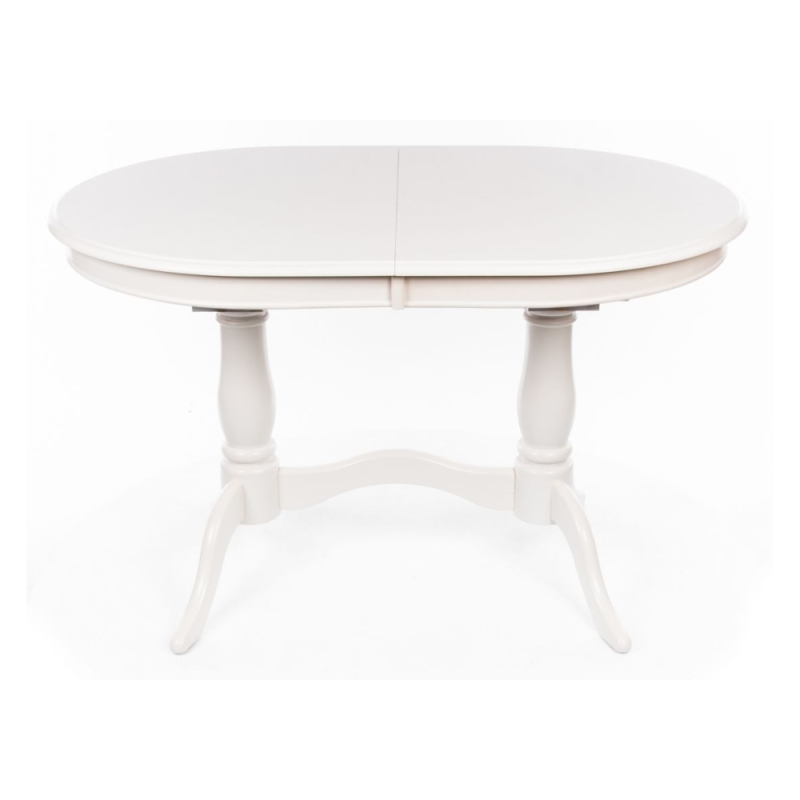 Стол раскладной EV Elva 120(159)х80х75 молочный