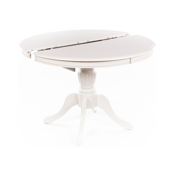 Стол раскладной Toskana 106(141)х106х75 молочно-белый
