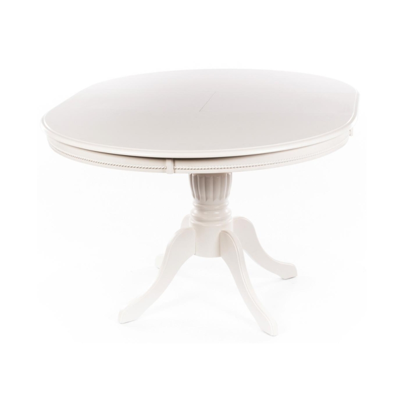 Стол раскладной Toskana 106(141)х106х75 молочно-белый
