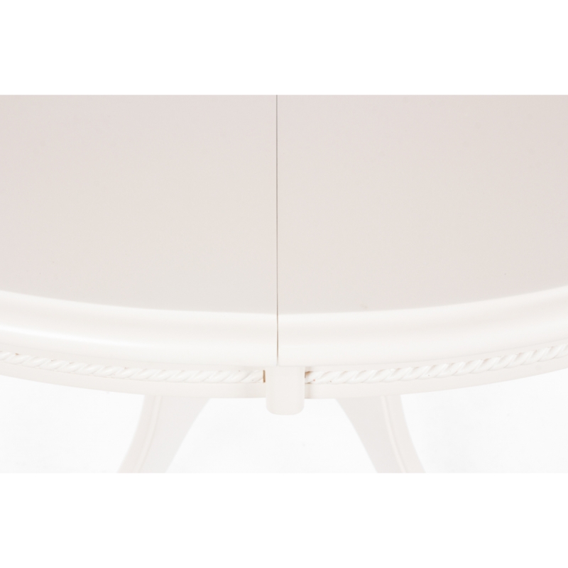 Стол раскладной Toskana 106(141)х106х75 молочно-белый